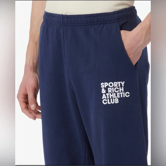 Sporty & Rich Exercise Often cotton sweatpants XL - Picture 3 of 15